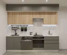 Дуб сонома Обсидиан Лайн - 44 (2800 мм)